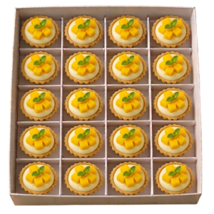 tartaletas de mangos
